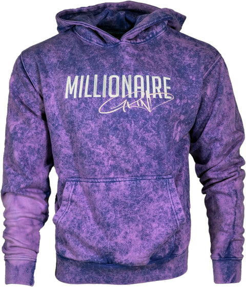 Millionaire Grind - Heavyweight Embroidered Acid Wash Stacked Jogger Set