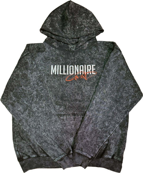 Millionaire Grind - Heavyweight Embroidered Acid Wash Stacked Jogger Set