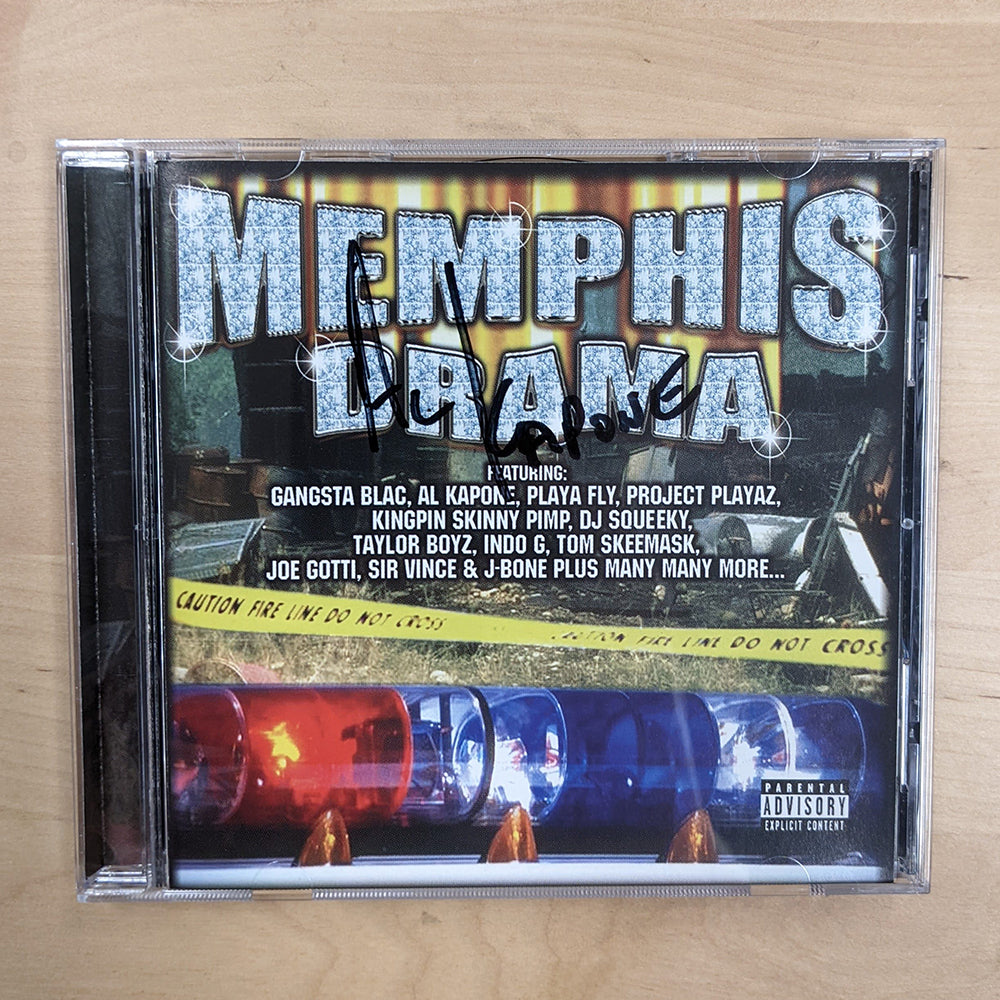 Al Kapone - Memphis Drama - CD (signed)– Millionaire Grind