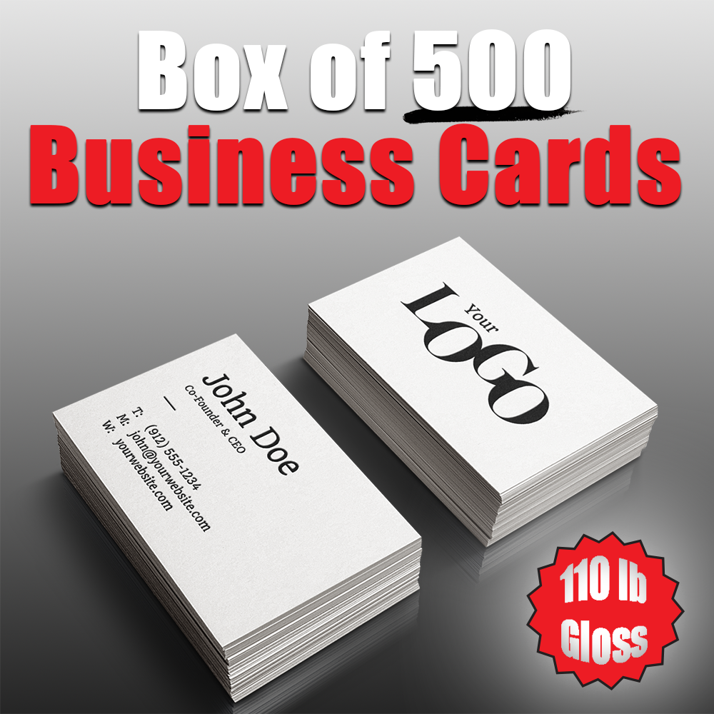 Box of 500 Business Cards Millionaire Grind