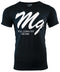 MG Logo Tee - (Black / White)