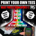 Heat Press Transfers - Print Your Own Tees - PYOT