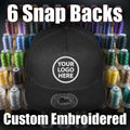 Custom Snapback Embroidery