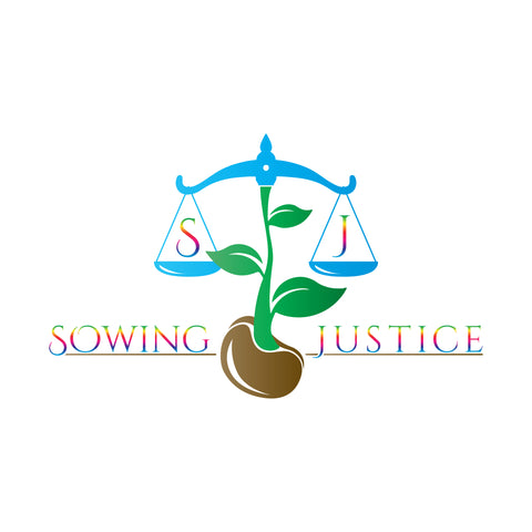 Sowing Justice Embroidered Polo